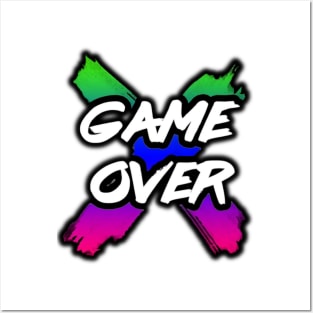 Game Over Posters and Art